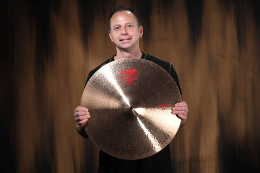 Nate Studio Photo holding Cymbal